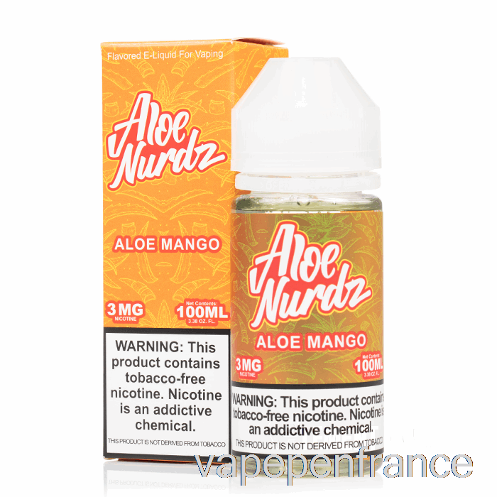 Aloe Mangue - Cloud Nurdz - 100 Ml 0 Mg Stylo Vape